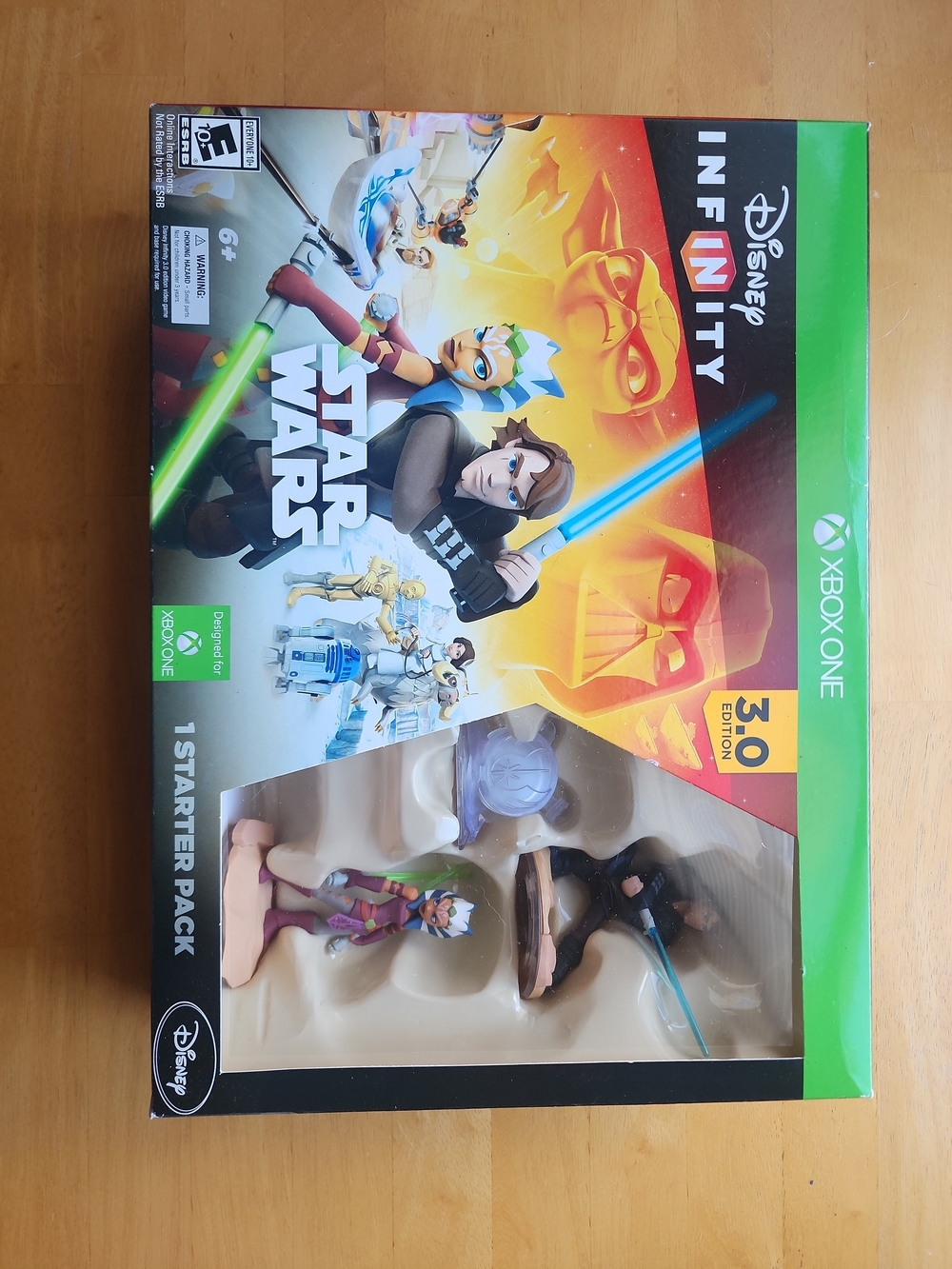 New Sealed CIB Disney Infinity 3.0 Edition Star Wars Starter Pack for Xbox One